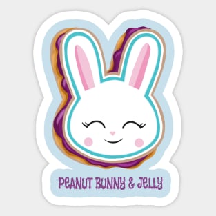 Peanut Bunny and Jelly Sticker